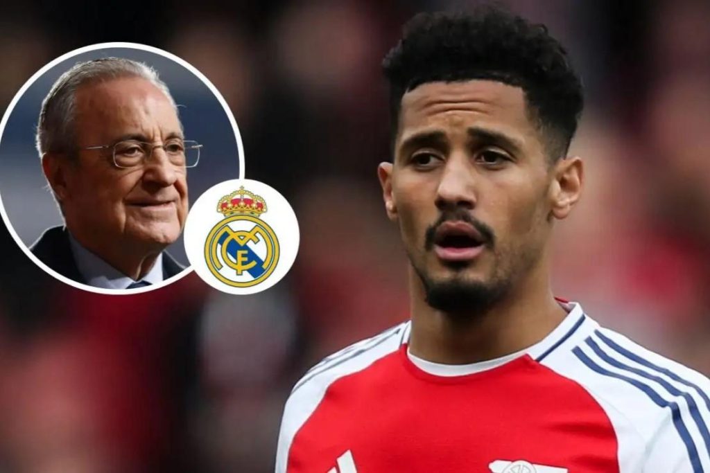 Chủ tịch Perez "choáng váng" trước mức lương của Arsenal dành cho Saliba