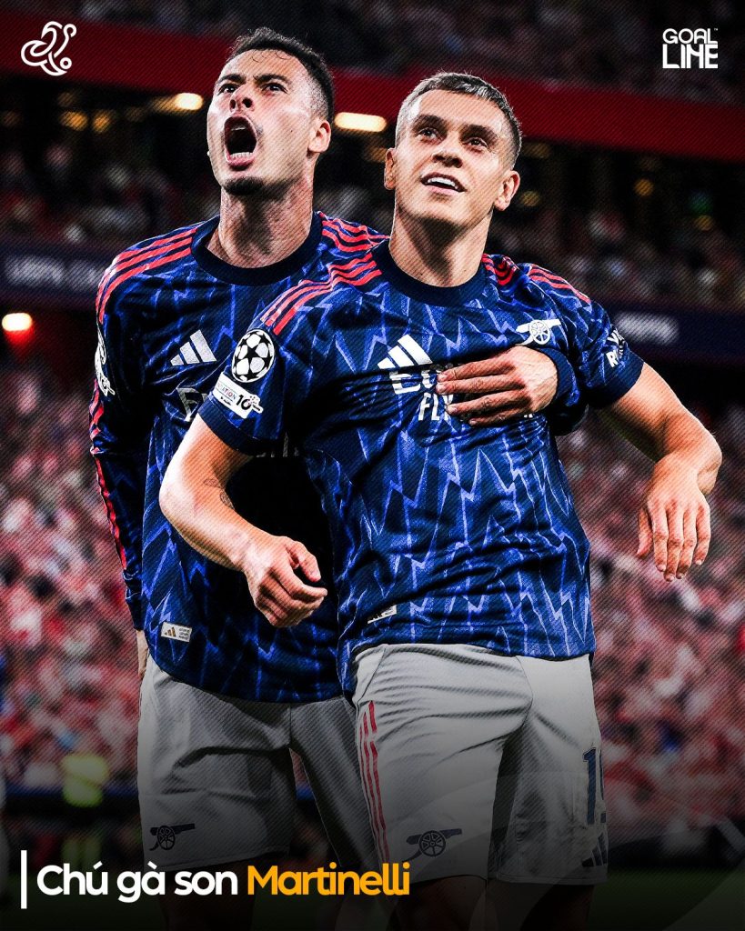 Martinelli vào sân phần nào cho thấy khả năng đọc trận đấu của Mikel Arteta,