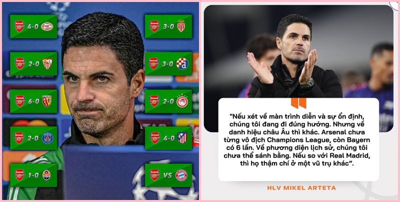 Chỉ cần hạ được Bayern Munich, Arsenal sẽ làm nên điều điên rồ nhất Châu Âu