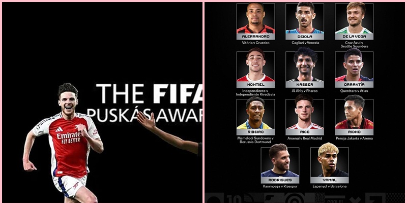 Declan Rice solo Lamine Yamal cho danh hiệu cao quý